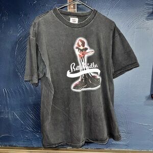 Bette Midler VTG SINGLE STITCH The Divine Miss Millennium Logo Concert XL